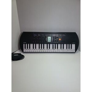 Casio SA-77 44-Key Mini Personal Electric Piano Keyboard TESTED W Charger